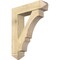 Ekena Millwork Balboa Arts and Crafts Rough Sawn Bracket w/ Offset Brace, Douglas Fir, 8"W x 32"D x 40"H BKT0806X32X40BOA03RDF - alternate 1